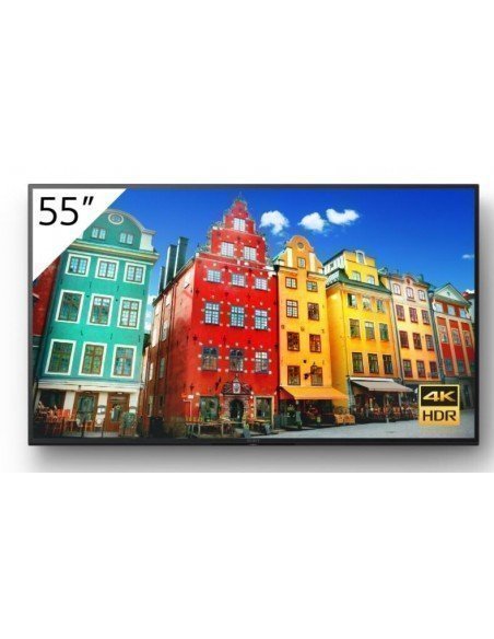 Monitor panorámico 55" LCD, 4K - FW-55XD8501